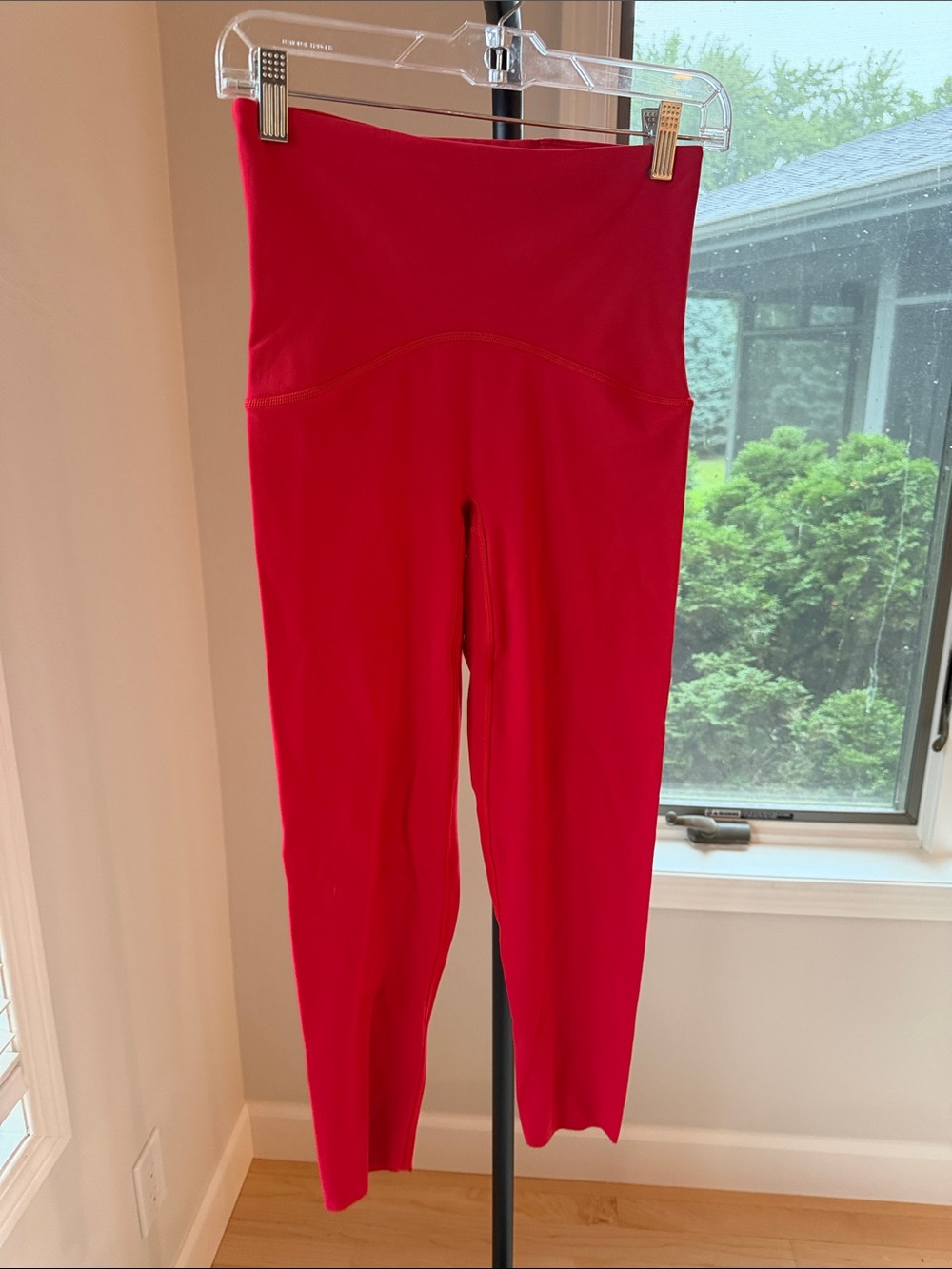 SPANX High-Waist Red BootyBoost Performance Leggings